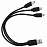 Кабель USB 3 в 1 (Micro, Type-C, Lightning) купить в Москве, фото №1 Радуга Принт
