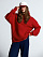 Худи Kulonga Oversize, красное